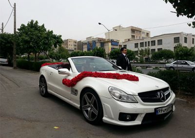 اجاره بنز slk350 سفید