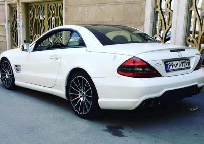 اجاره بنز sl500 سفید