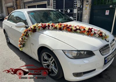 گل آرایی ماشین عروس اجاره